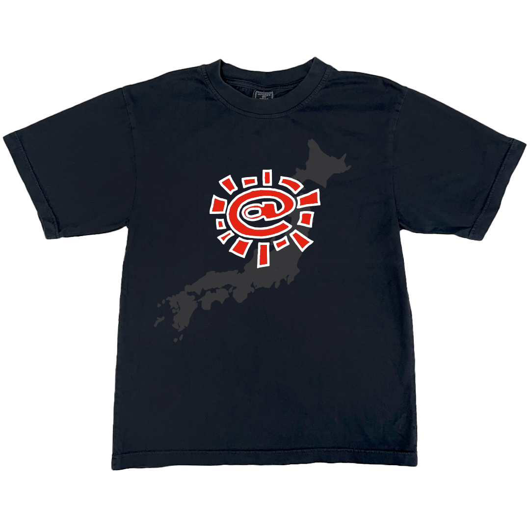 @sun japan tshirt - black