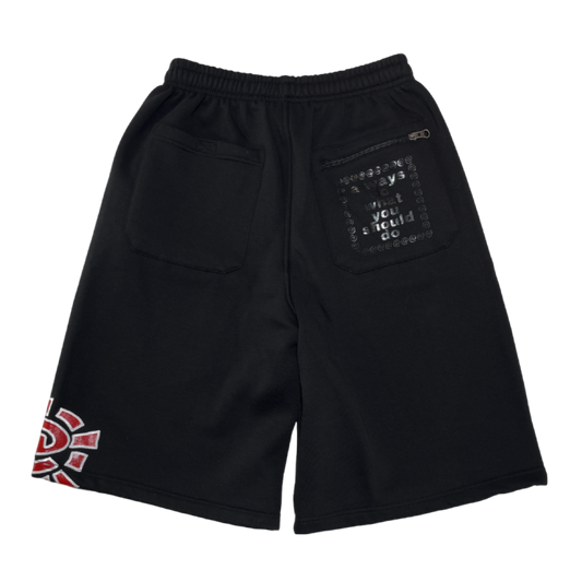 relaxed @sun jogger shorts black