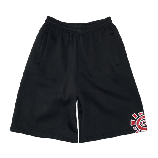 relaxed @sun jogger shorts black