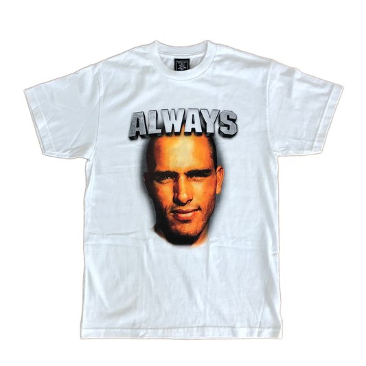 kelly tha god tshirt - white