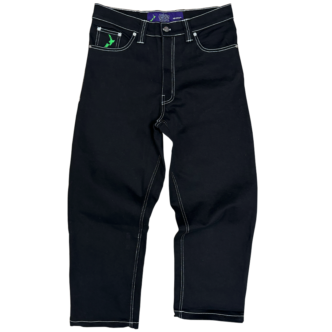 unisex low key purple label denim