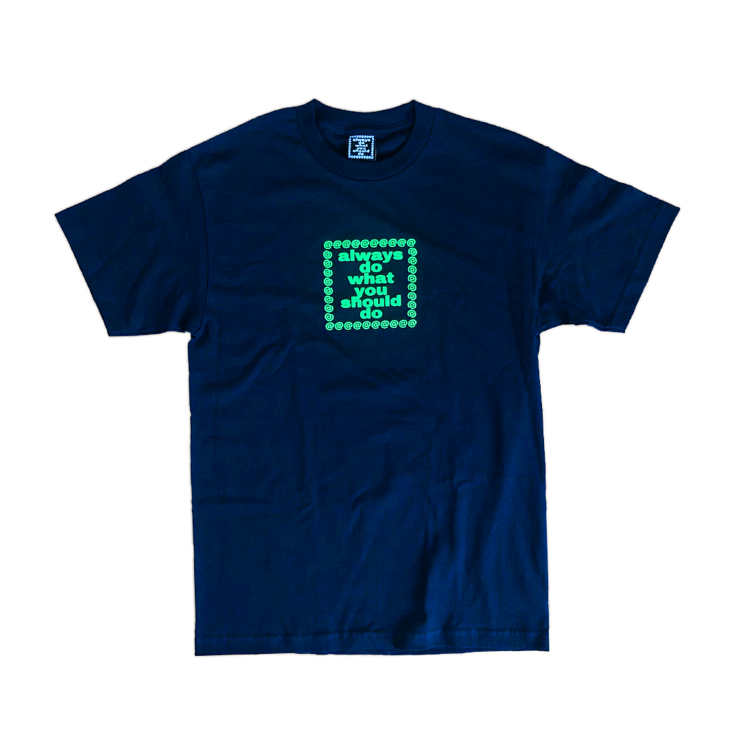 puff print adwysd logo - navy