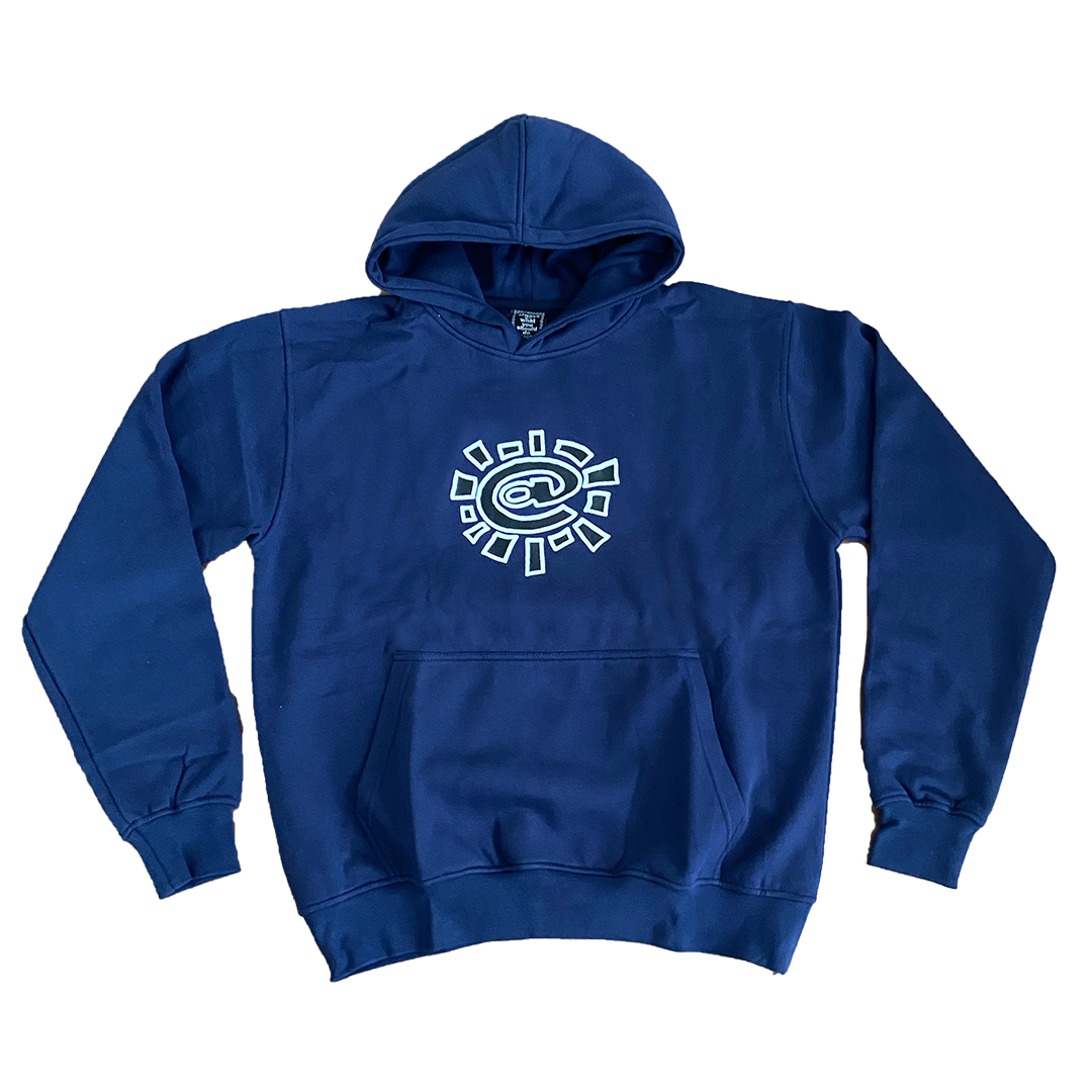 navy @sun hoodie