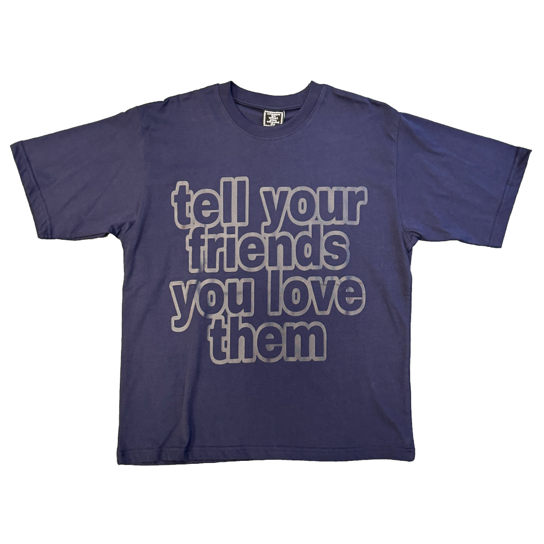 tyfylt tshirt - navy