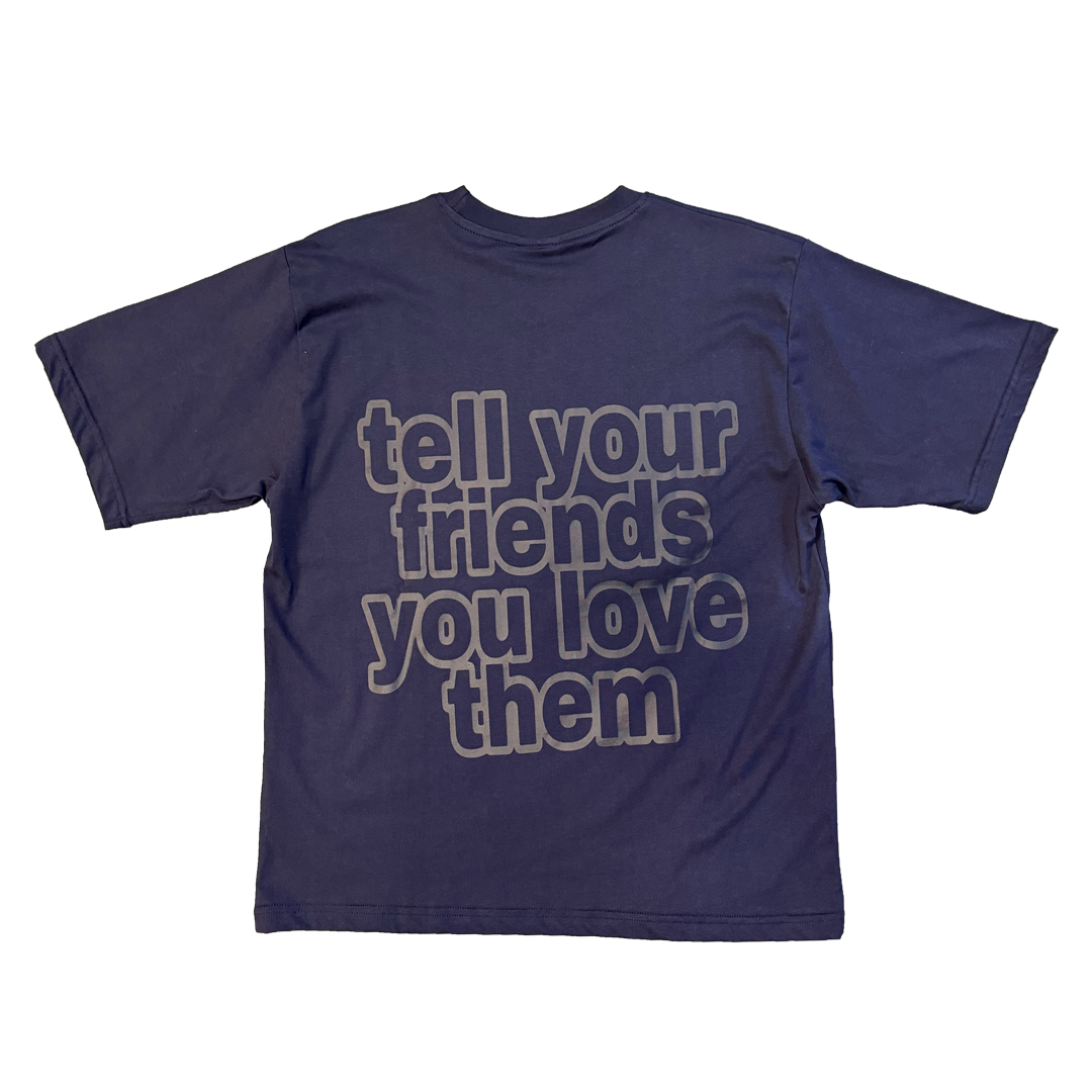 tyfylt tshirt - navy