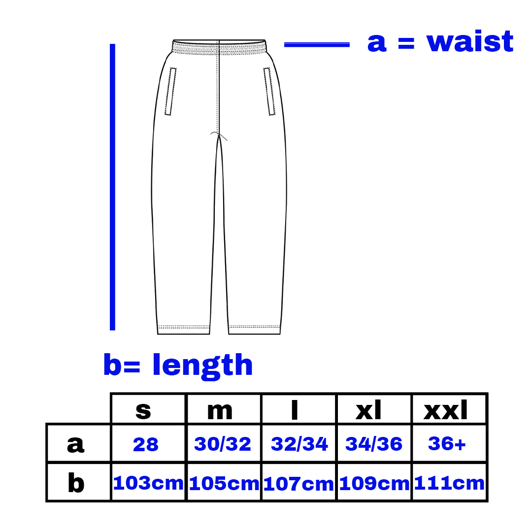 premium no cuff jogger - grey