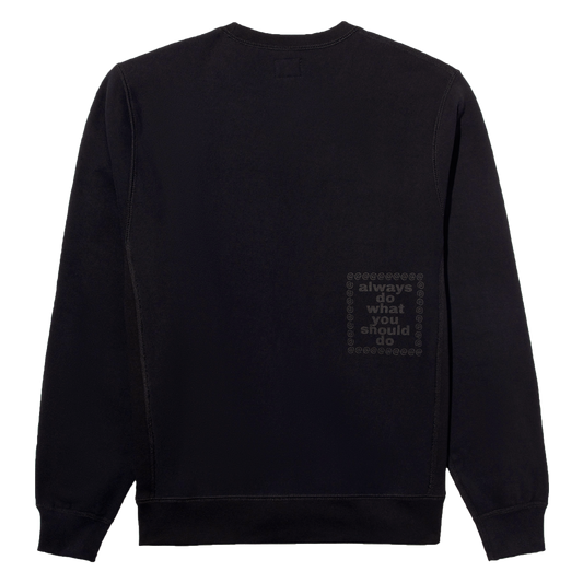 noah x adwysd - black crewneck