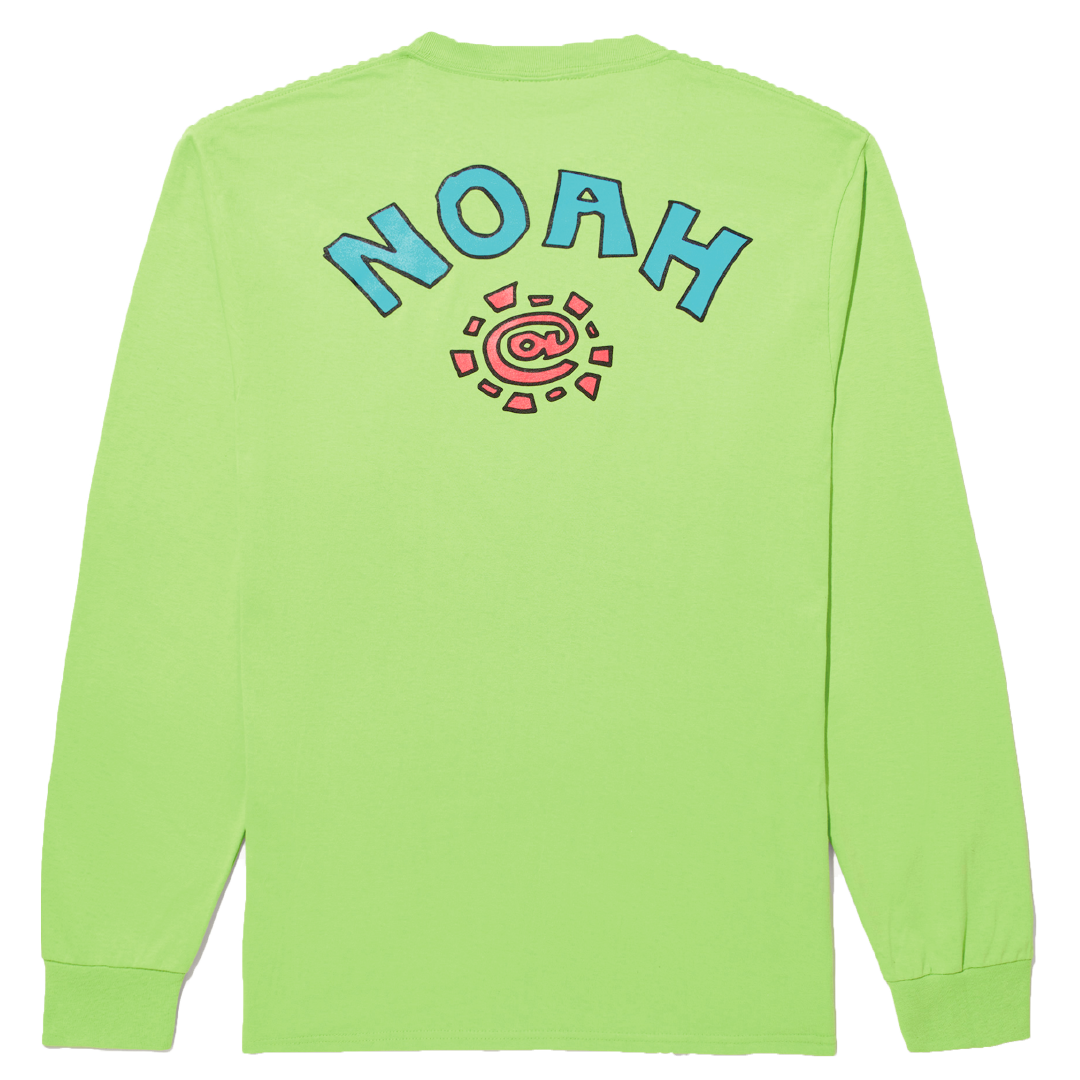 noah x adwysd longsleeve t-shirt - green