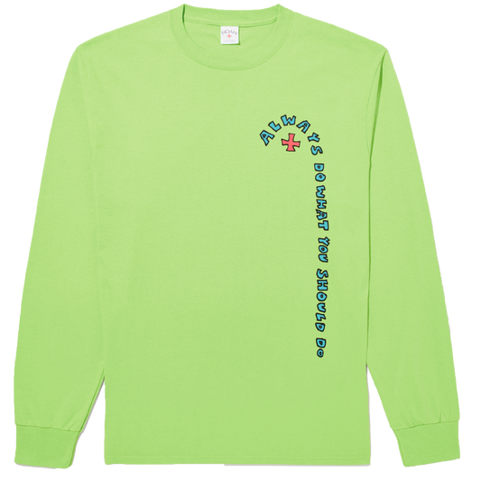 noah x adwysd longsleeve t-shirt - green