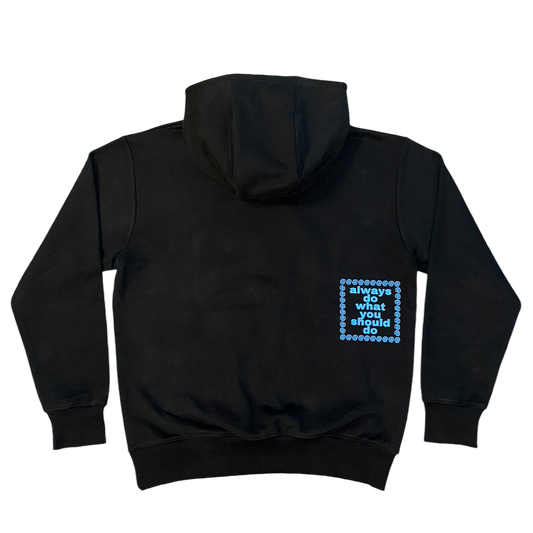 nts always hoodie - black