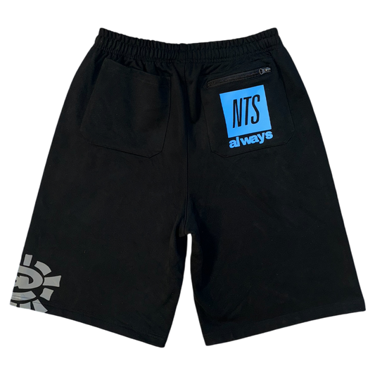 nts always relaxed jogger shorts - black