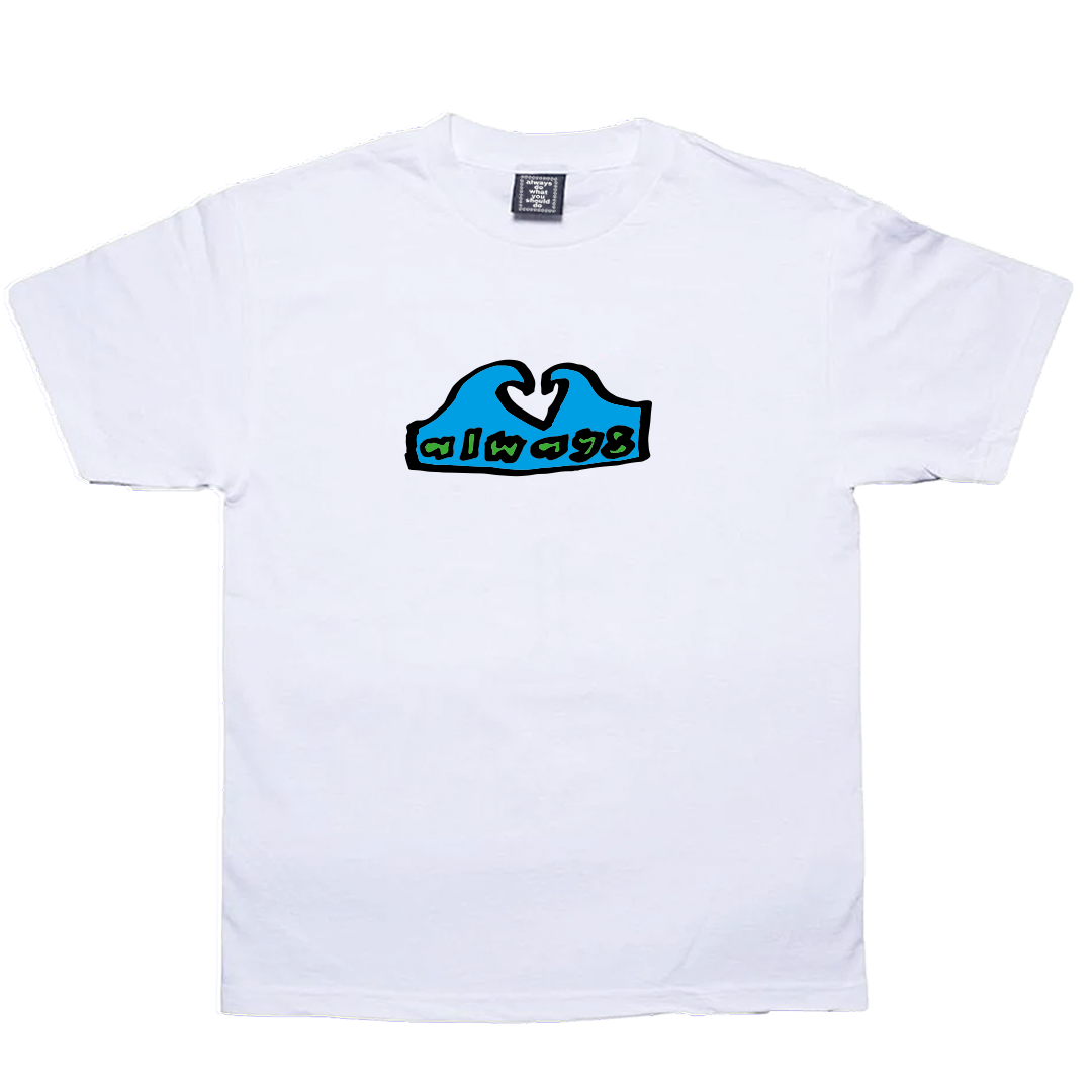 ocean love tshirt - white