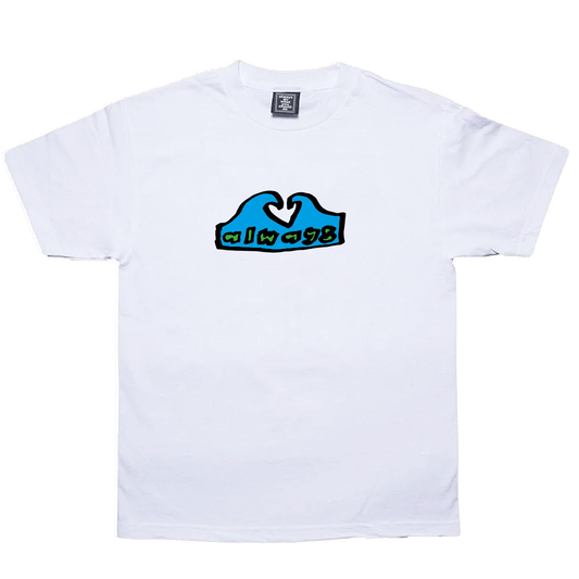 ocean love tshirt - white