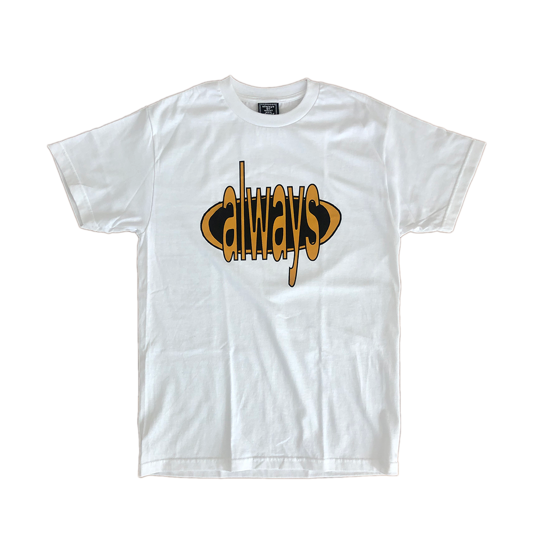 oval tshirt - white
