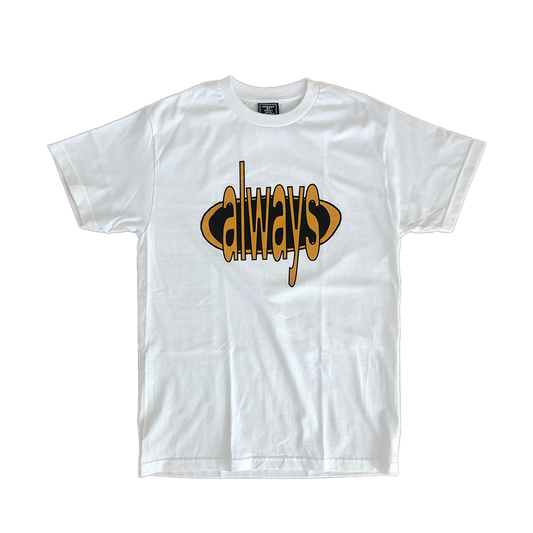oval tshirt - white