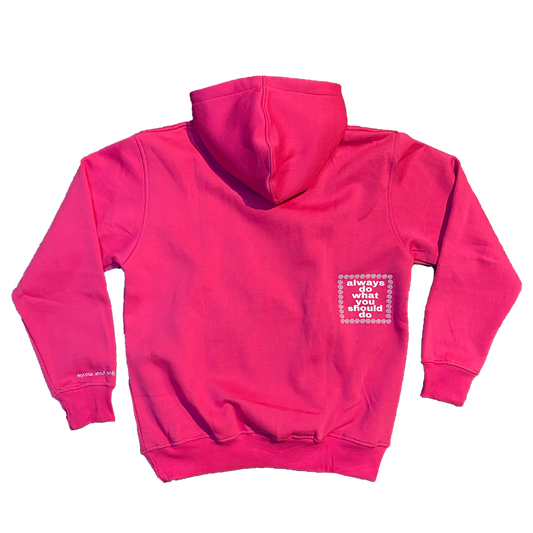 fuchsia @sun hoodie