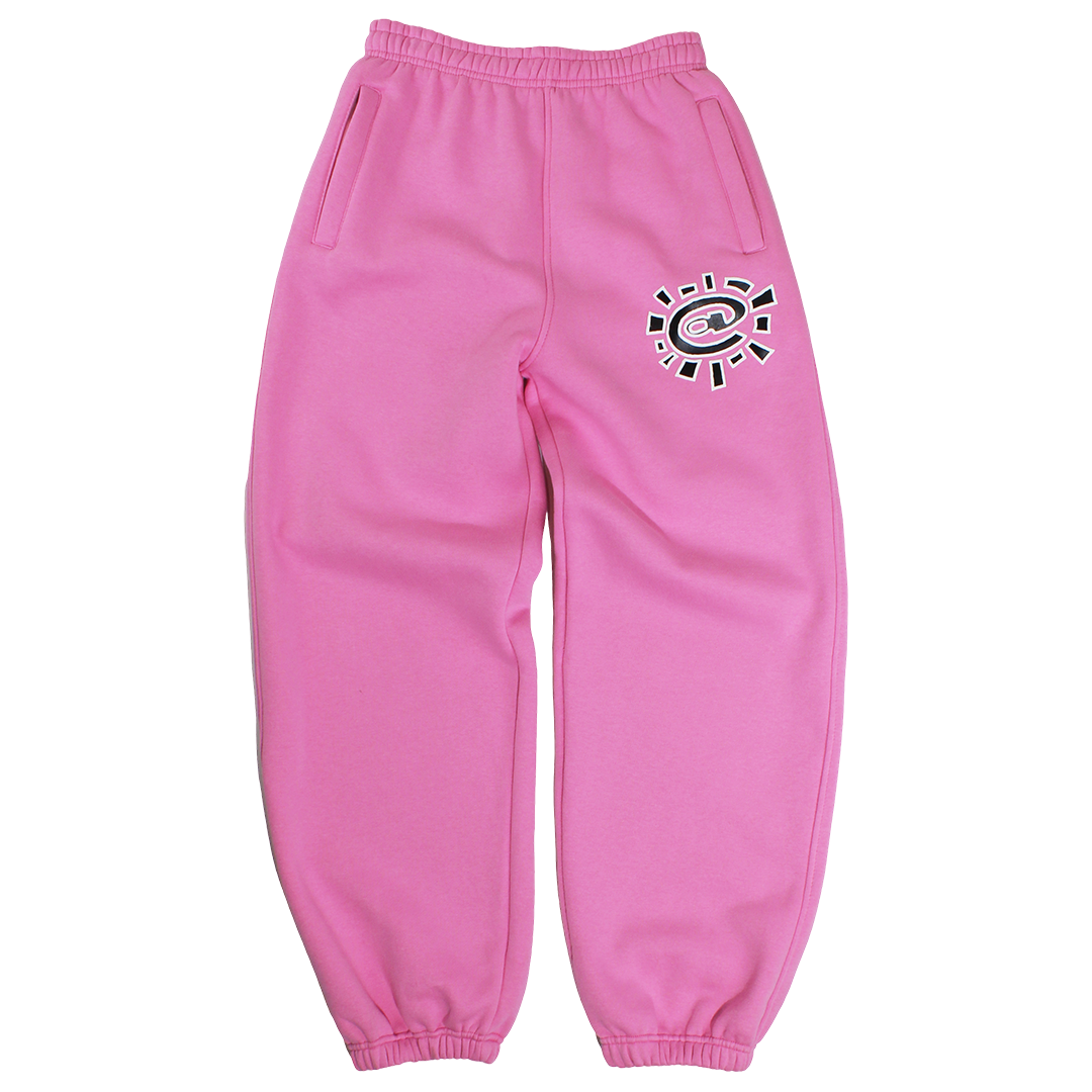 rel@xed light pink jogger