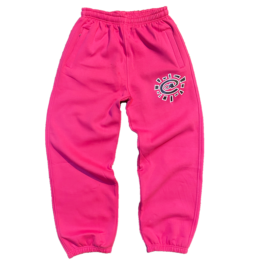 rel@xed fuchsia jogger