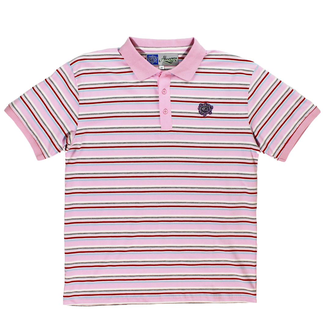 education polo shirt - pink