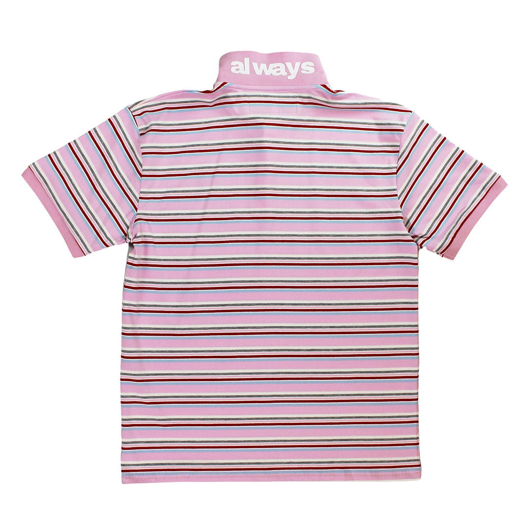 education polo shirt - pink