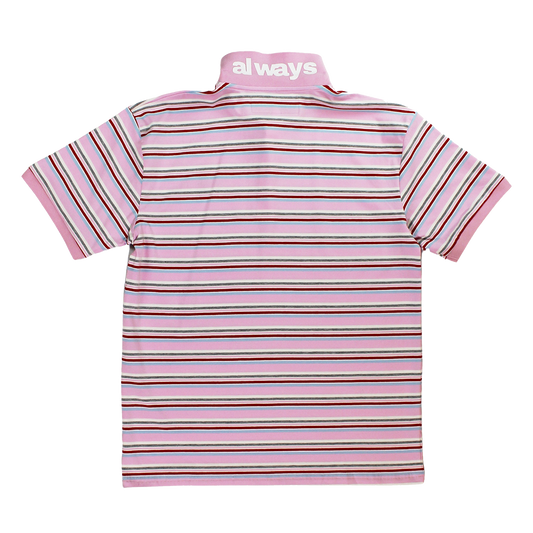 education polo shirt - pink