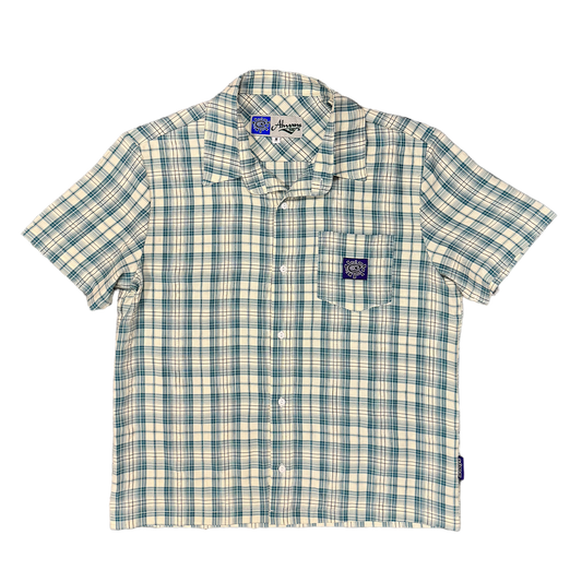 unisex plaid shirt - green