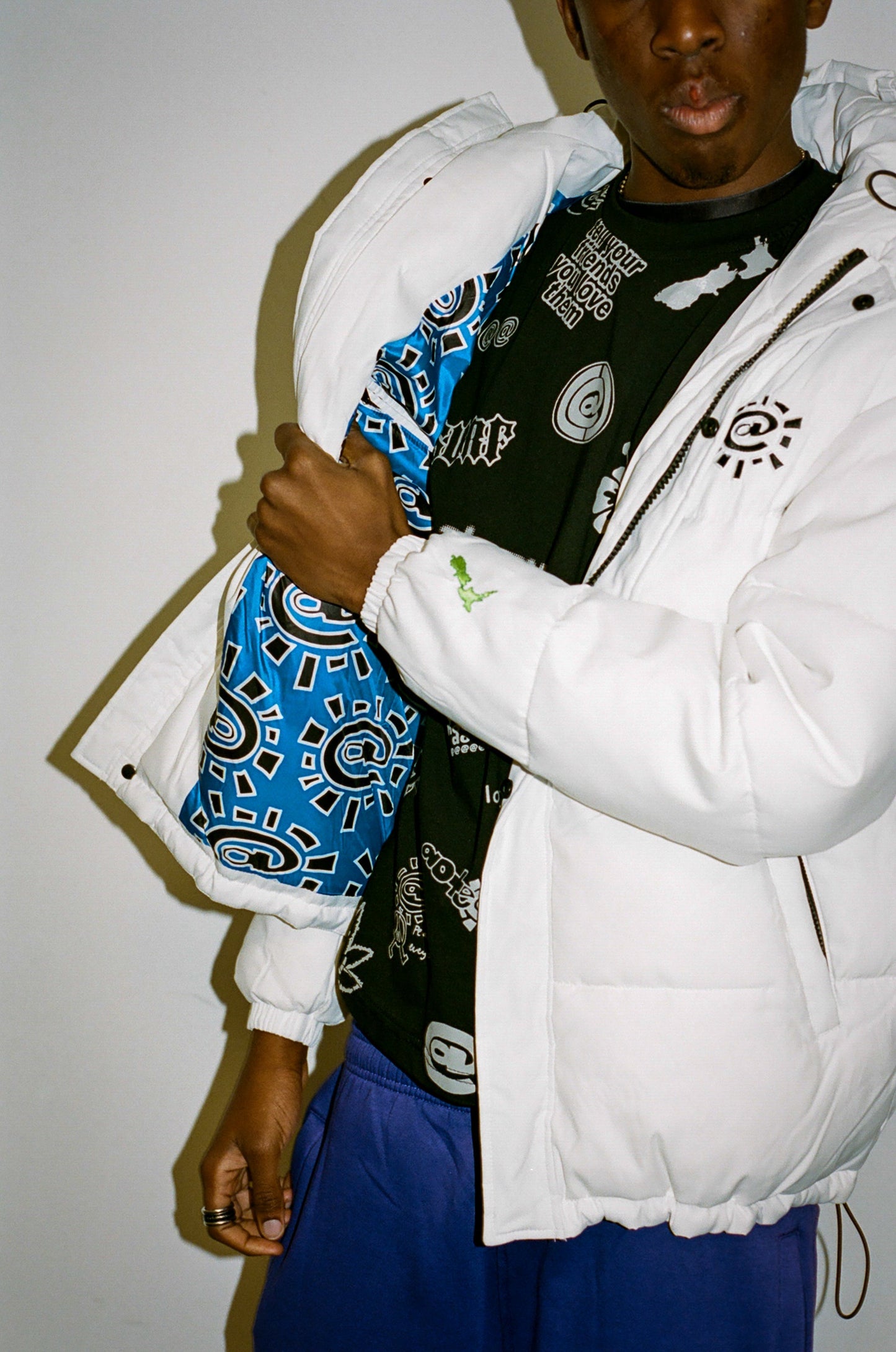 unisex ice puffa jacket