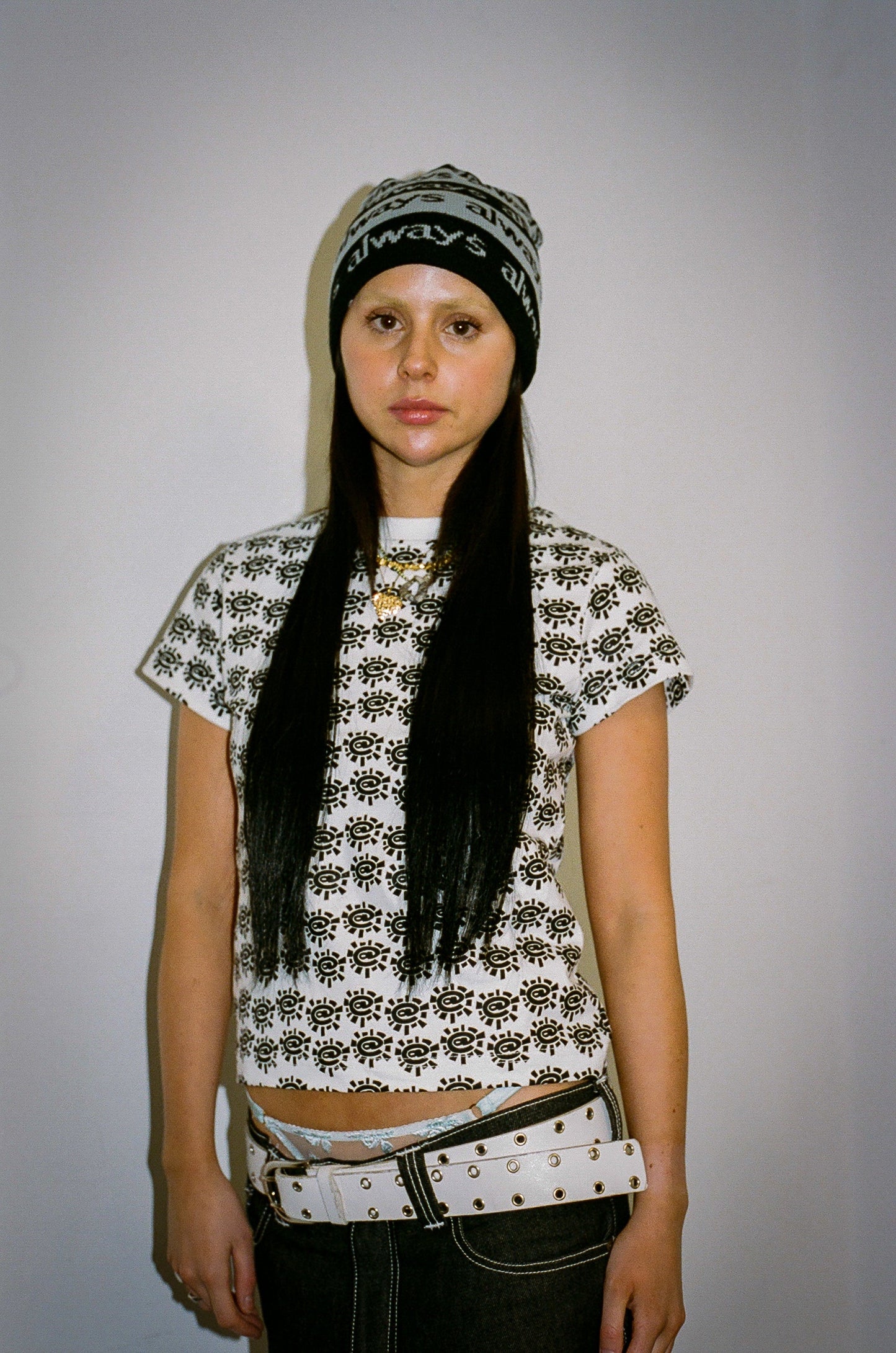 baby tee - print all over