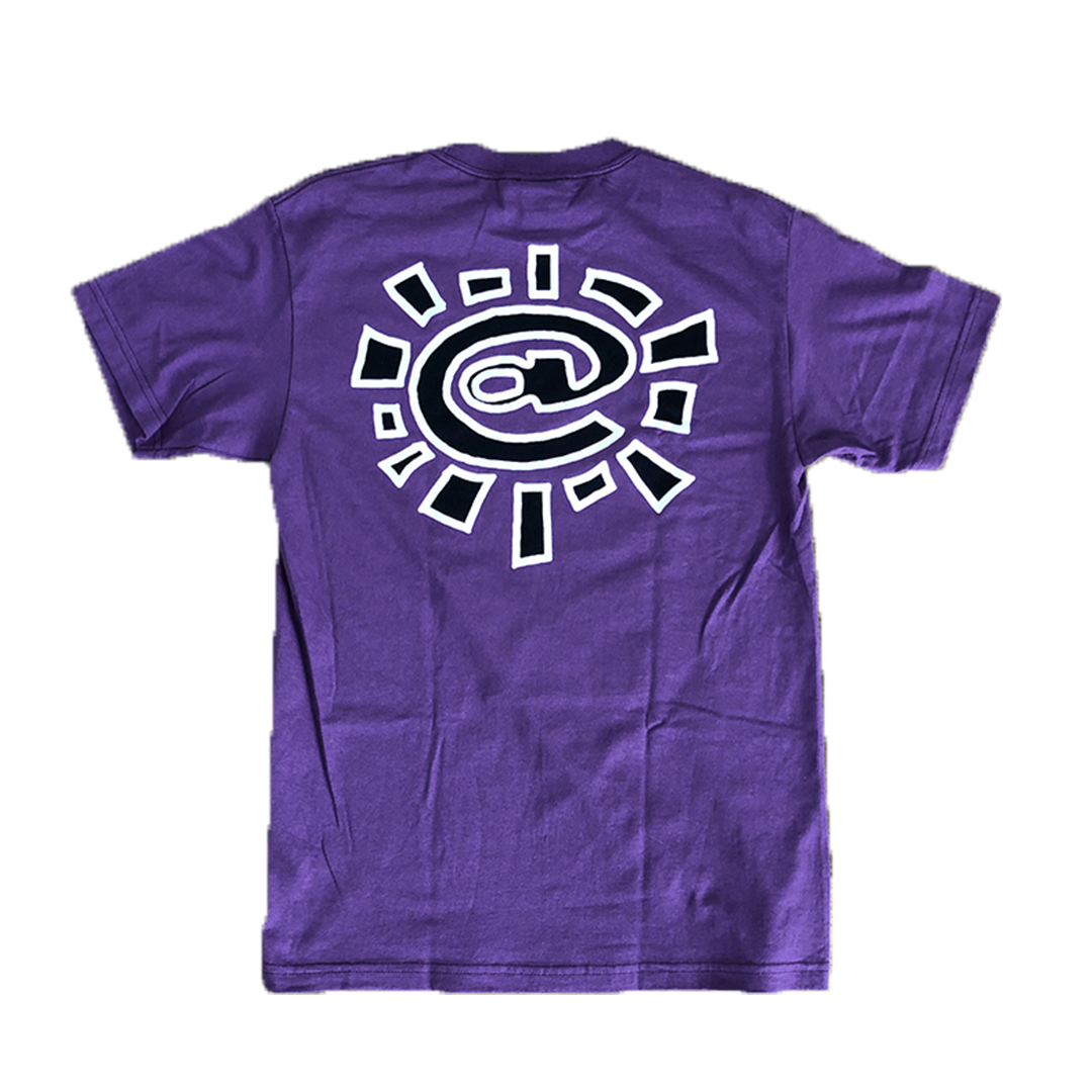 classic @sun tshirt - purple