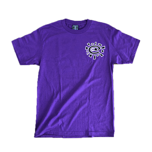 classic @sun tshirt - purple