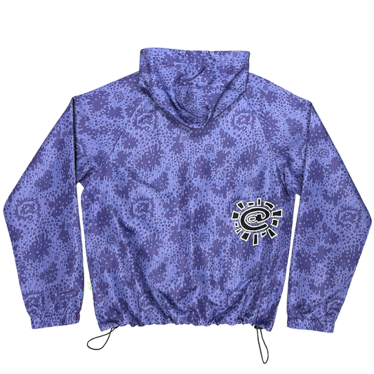 purple c@mo bandemic jacket