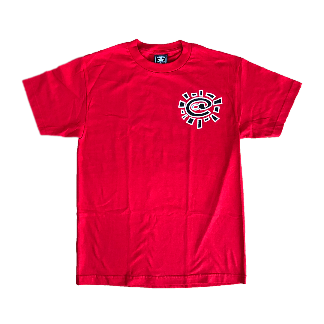 classic @sun tshirt - red