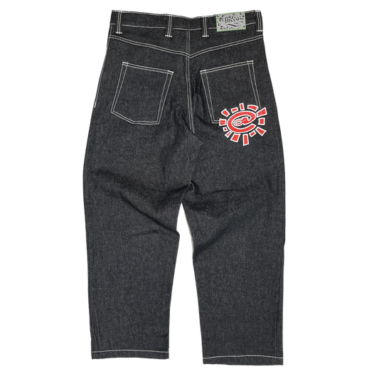 heavy duty unisex denim - red @sun