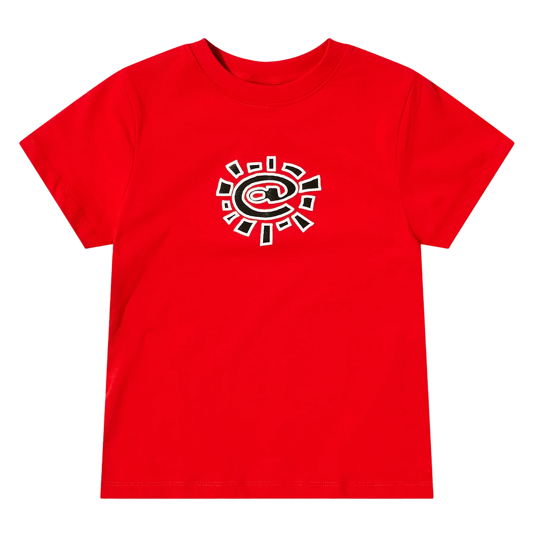 @ sun baby tee red