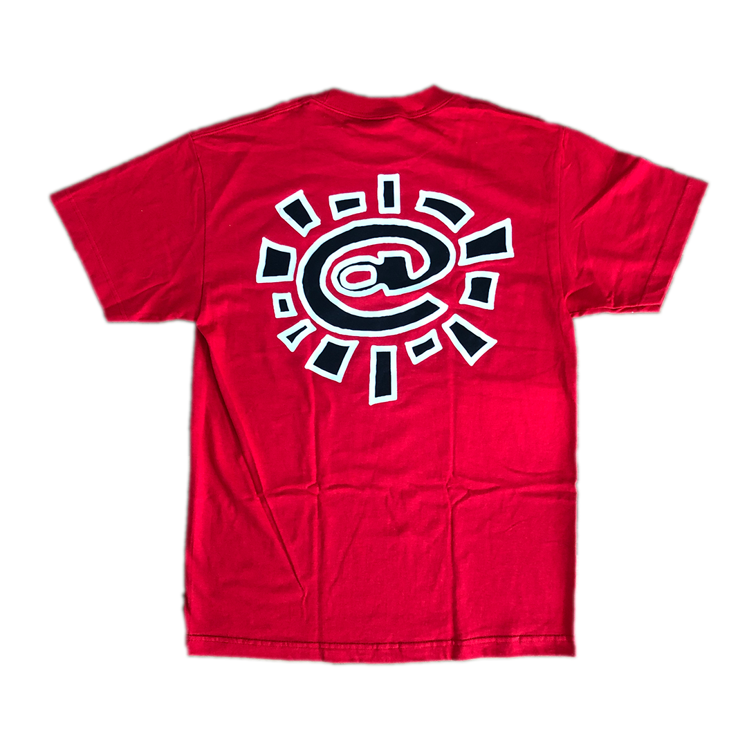 classic @sun tshirt - red