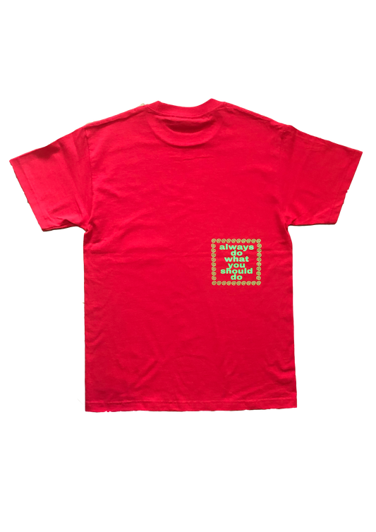 red 2020 bill up t-shirt