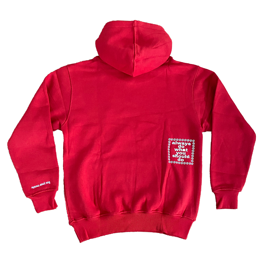 red @sun hoodie