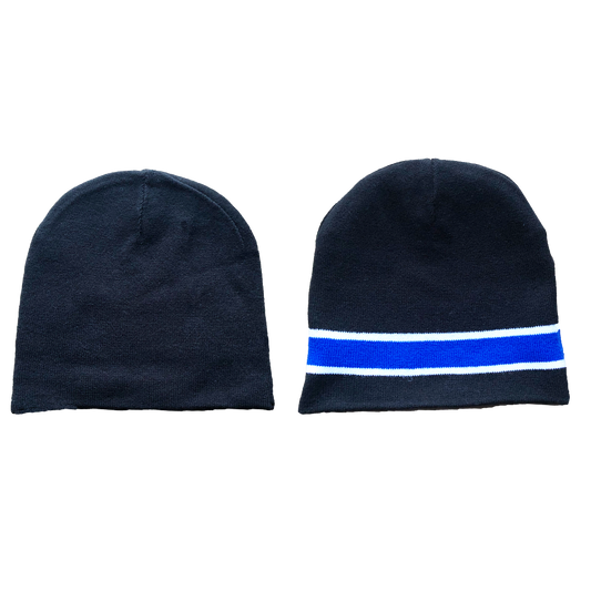 reversible no cuff beanie