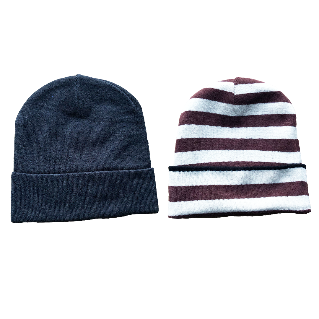 reversible cuff beanie
