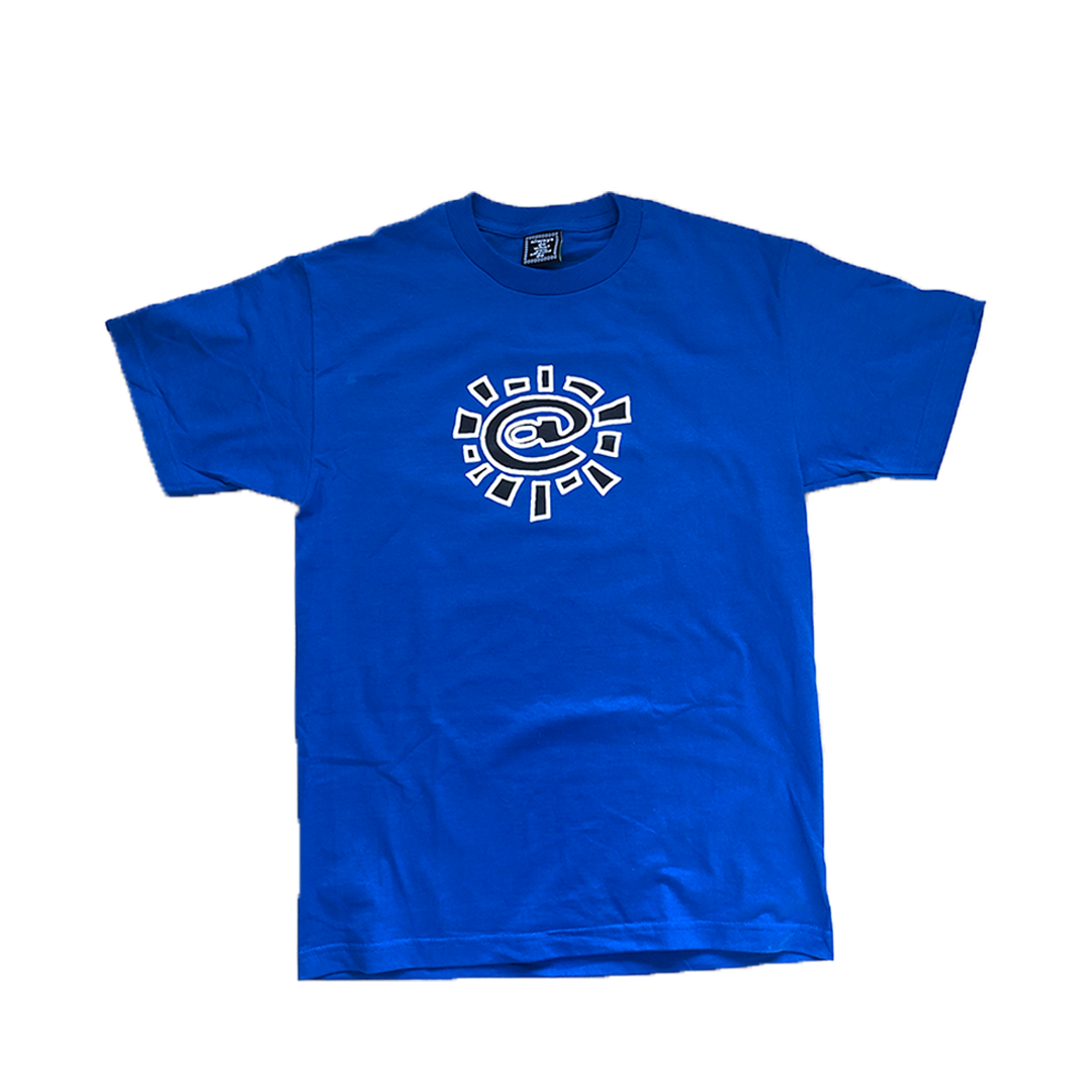 royal blue @sun t-shirt
