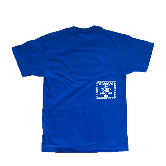 royal blue @sun t-shirt