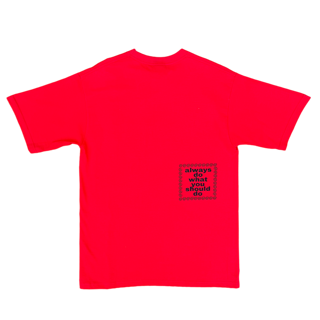 direction tshirt red