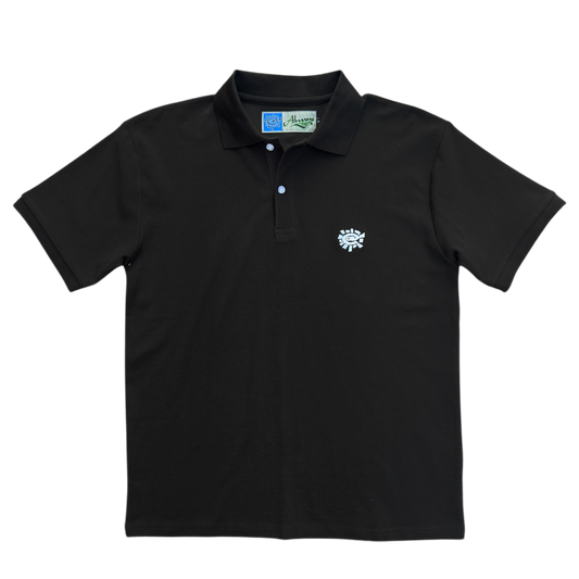 edcuated polo - sensible black