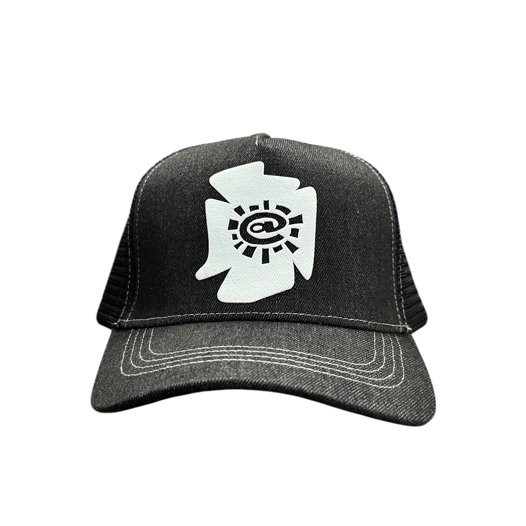 "sick dan" denim trucker cap