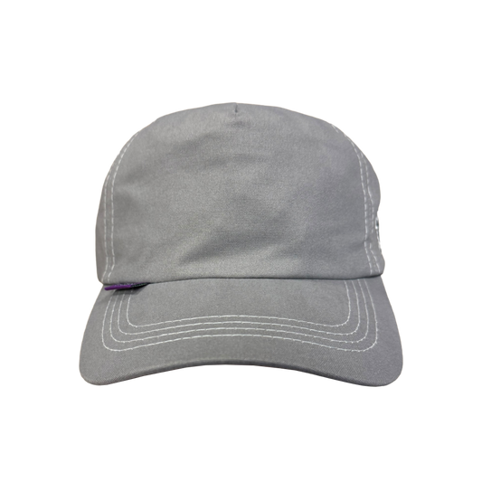 low key purple label cap - silver