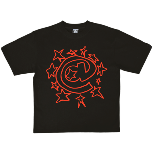 @star tshirt - black