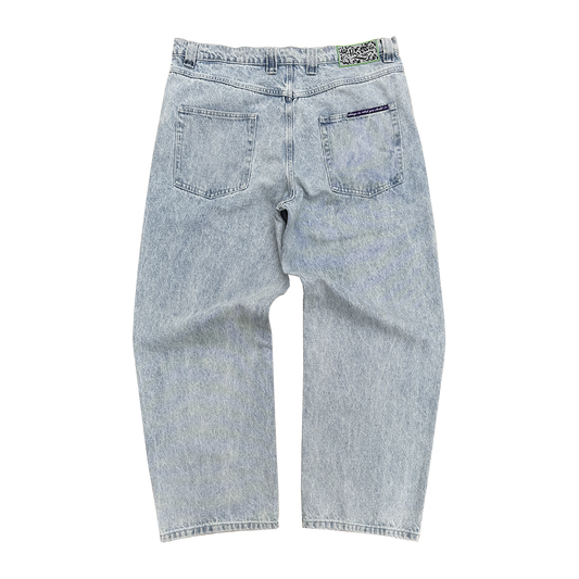 purple label inseem denim - light blue