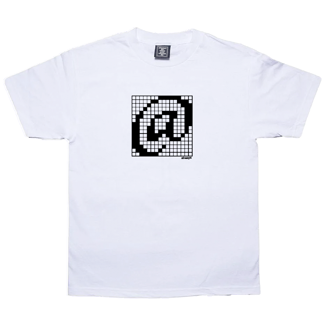 crossword @sun tshirt - white