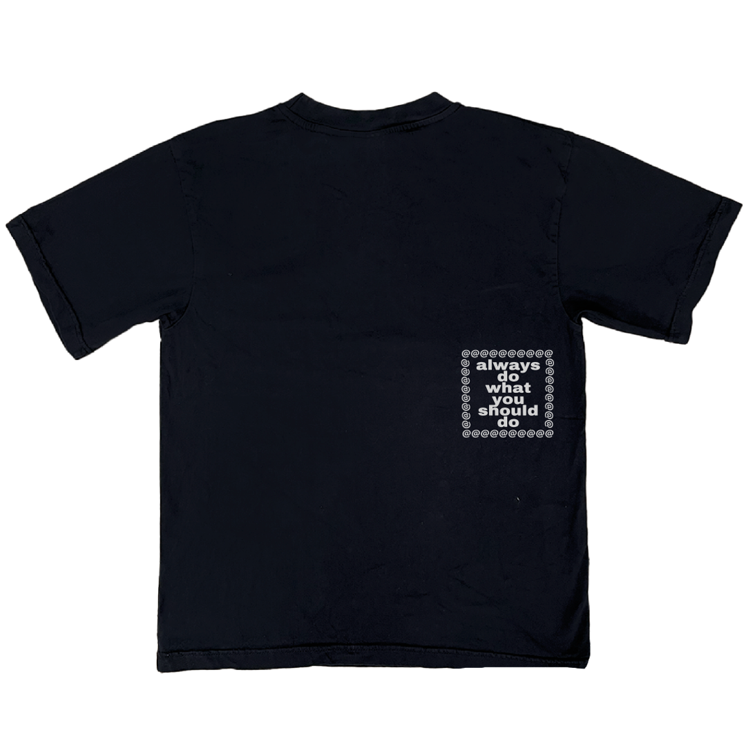 bitmap dragon tshirt - black