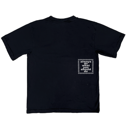 bitmap dragon tshirt - black